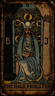 The High Priestess reversed
