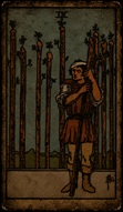Nine of Wands Reversed