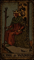 King of Wands Reversed